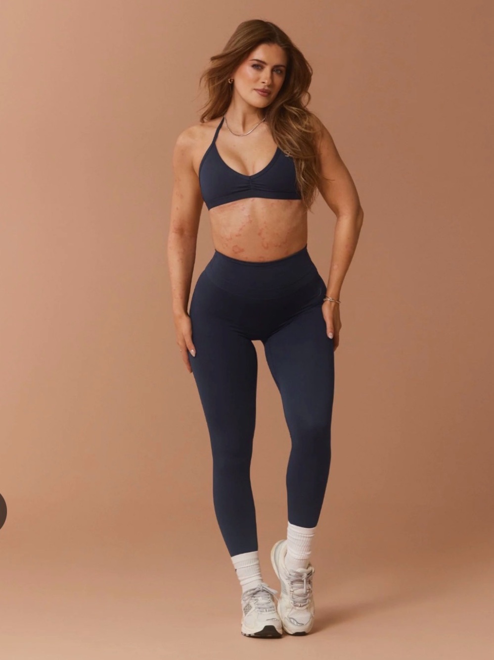 Gymshark Navy High-Waist Leggings